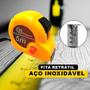 Imagem de Kit Com 5 Trenas 5mX24m De Aço Inox Com Travamento Preciso Para Serviços E Obras