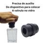 Imagem de Kit com 5 vidros de 100ml recrave 15mm com valvula e tampa