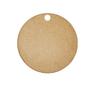 Imagem de Kit Com 50 Bolachas 5 Cm Com 1 Furo Mdf Crú Círculo Aplique