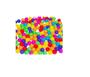 Imagem de Kit Com 50 Bolinhas De Piscina Coloridas Resistentes