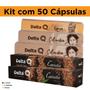 Imagem de Kit Com 50 Cápsulas Original Delta Q Café Expresso Especiais