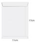 Imagem de Kit com 50 Envelopes Branco 110x170mm Scryt