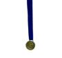 Imagem de Kit com 50 Medalhas de Ouro M30 Esportiva Honra ao Mérito Com Fita Azul Crespar