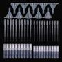 Imagem de Kit com 50 Peças: 20 Frascos Borrifadores (2ml e 3ml) + 20 Pipetas + 10 Funis - BangBoom