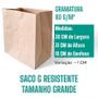 Imagem de Kit com 50 Sacos de Papel Kraft 30x31x19 cm - Delivery de Lanches e Refeições, Ideais para Restaurantes e Lanchonetes