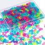Imagem de Kit com 500 Clipes Elásticos para Recarga de Pulseiras de Borracha