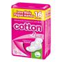 Kit com 6 Absorvente Cotton Line Higienico Cobertura Suave C/ Aba 96 unidades total Imagem de Kit com 6 Absorvente Cotton Line Higienico Cobertura Suave C/ Aba 96 unidades total