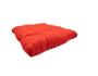 Imagem de Kit com 6 almofadas futon assento para cadeira - vermelha