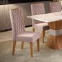 Imagem de Kit com 6 Cadeiras para Sala de Jantar Mdp/mdf Dyniz