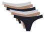 Imagem de Kit Com 6 Calcinhas Biquíni Invisível Bonjour Lingerie - Ref. KT3408