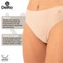 Imagem de Kit Com 6 Calcinhas de Laser Cut Adulto Feminino Delrio