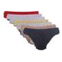Imagem de Kit com 6 Calcinhas Tanga Algodão 1001 Cotton - Sortidas