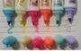 Imagem de Kit com 6 Canetas Mini Marca Texto Tampa com Clips - Novidade Divertida