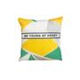 Imagem de Kit Com 6 Capas Para Almofada Decorativa Brasileira 45x45 Natureza Cores Do Brasil Decoração Sala Quarto Sofá Ou Cama