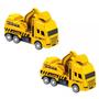 Imagem de Kit com 6 Carrinhos de Obras em Miniatura  Brinquedo com Fricção (Escala 1:48)