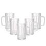 Imagem de Kit Com 6 Copo Caneca De Chopp Cerveja Gelada Churrasco Boteco Zero Grau 375ml Design Clássico
