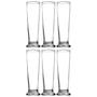 Imagem de Kit com 6 Copos P/ Cerveja Chopp 250ml Vidro Drink Bar Refrigerante
