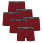 Imagem de Kit Com 6 Cuecas Box Boxer De Algodão Tamanhos Plus Size X1 X2 X3