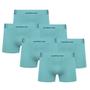 Imagem de Kit Com 6 Cuecas Boxer Box Infantil Juvenil Em Microfibra Sem Costura Selene