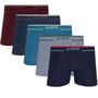 Imagem de Kit Com 6 Cuecas Boxer  Lupo Microfibra  733