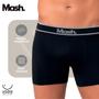 Imagem de Kit Com 6 Cuecas Boxer Microfibra Sem Costura Logo Mash