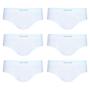 Imagem de Kit com 6 cuecas lupo slip micromodal 681-001