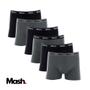 Imagem de Kit Com 6 Cuecas Mash Boxer Box Masculina De Algodão Cotton