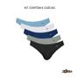 Imagem de Kit Com 6 Cuecas Slip Tradicional Light Zorba Algodão Cotton Original