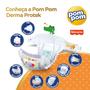Imagem de Kit com 6 fraldas pompom confort fit m