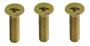 Imagem de Kit Com 6 Parafuso Conico Philips M6X16 Dourado
