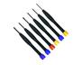 Imagem de Kit Com 6 Peças De Chaves Torx De Precisão T5 a T10 Celular Relogio Oculos