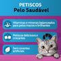 Imagem de Kit com 6 Petiscos Para Gatos Adulto Whiskas Pelo Saudável