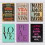 Imagem de Kit Com 6 Placas Em Mdf - Frases Motivacionais - R+ Adesivos