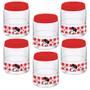 Imagem de Kit com 6 potes organizador Paris Mickey 1,25L