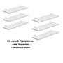 Imagem de Kit Com 6 Prateleiras Mdp Bcas 20x60 Com Suportes D-core