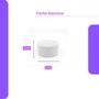 Imagem de Kit com 6 - Ramequim 40ml - Porcelana - Branco