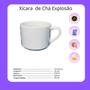 Imagem de Kit com 6 Xicaras de Chá Lisa - 180 ML - Explosão