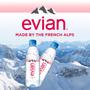 Imagem de Kit Com 6Un Água Mineral S/ Gás Francesa Evian Pet 500Ml