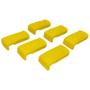 Imagem de Kit com 6un de Trava Lateral Fecho Rápido Amarelo Compatível com Extratora Karcher Puzzi 4/15