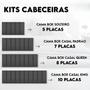 Imagem de Kit com 7 Cabeceiras de Cama Box Casal Estofadas e Moduladas