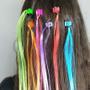 Imagem de Kit Com 72 Mechas Coloridas
