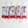 Imagem de Kit com 8 Bolsas de Sangue Falso para Bebidas