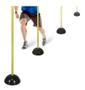 Imagem de Kit com 8 Estacas de Agilidade Com Base - 1Fit