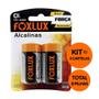 Kit com 8 Pilhas Alcalina Média C Tensão Nominal: 1,5V Foxlux Imagem de Kit com 8 Pilhas Alcalina Média C Tensão Nominal: 1,5V Foxlux