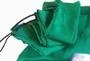 Imagem de Kit Com 9 Cânolas Odontológicas De Tecido Brim Leve 100% Algodão Especial verde Bandeira