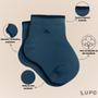 Imagem de Kit Com 9 Pares de Meias Lupo Cano Curto Baby Infantil em Algodão Kids Lisa Sem Estampa