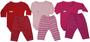 Imagem de Kit Com 9 Peças Bebê Recém-nascido Menina Body, Calça, Touca, Luva e Meia