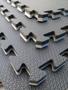 Imagem de Kit com 9 Tatames Dupla Face Cinza com Preto 50x50x2cm