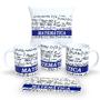 Imagem de Kit Com Almofada 30x30cm e Caneca de Porcelana Profissões 3