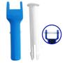 Imagem de Kit com Cabo para Reposicao de Aspiradores para Piscina + Pino de Fixacao Netuno